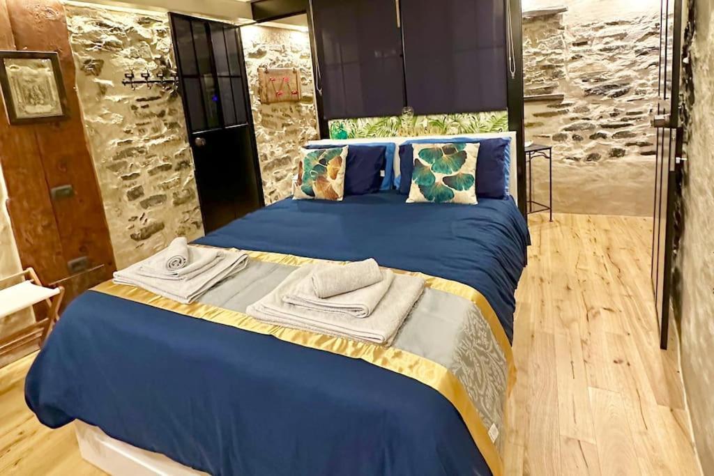 Romantic Home Stone With Amazing View Lake Of Como And Oleandra Laglio Eksteriør bilde