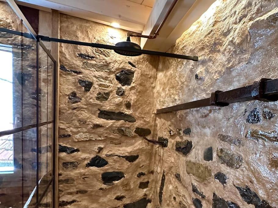 Romantic Home Stone With Amazing View Lake Of Como And Oleandra Laglio Eksteriør bilde