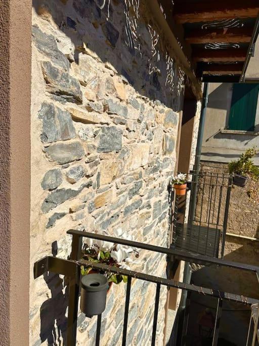 Romantic Home Stone With Amazing View Lake Of Como And Oleandra Laglio Eksteriør bilde